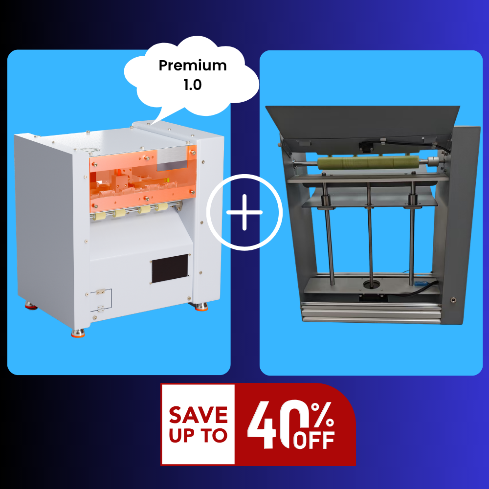 iAuto Premium 1.0 Automatische Schreibmaschine + Automatisches Papierablage-Set