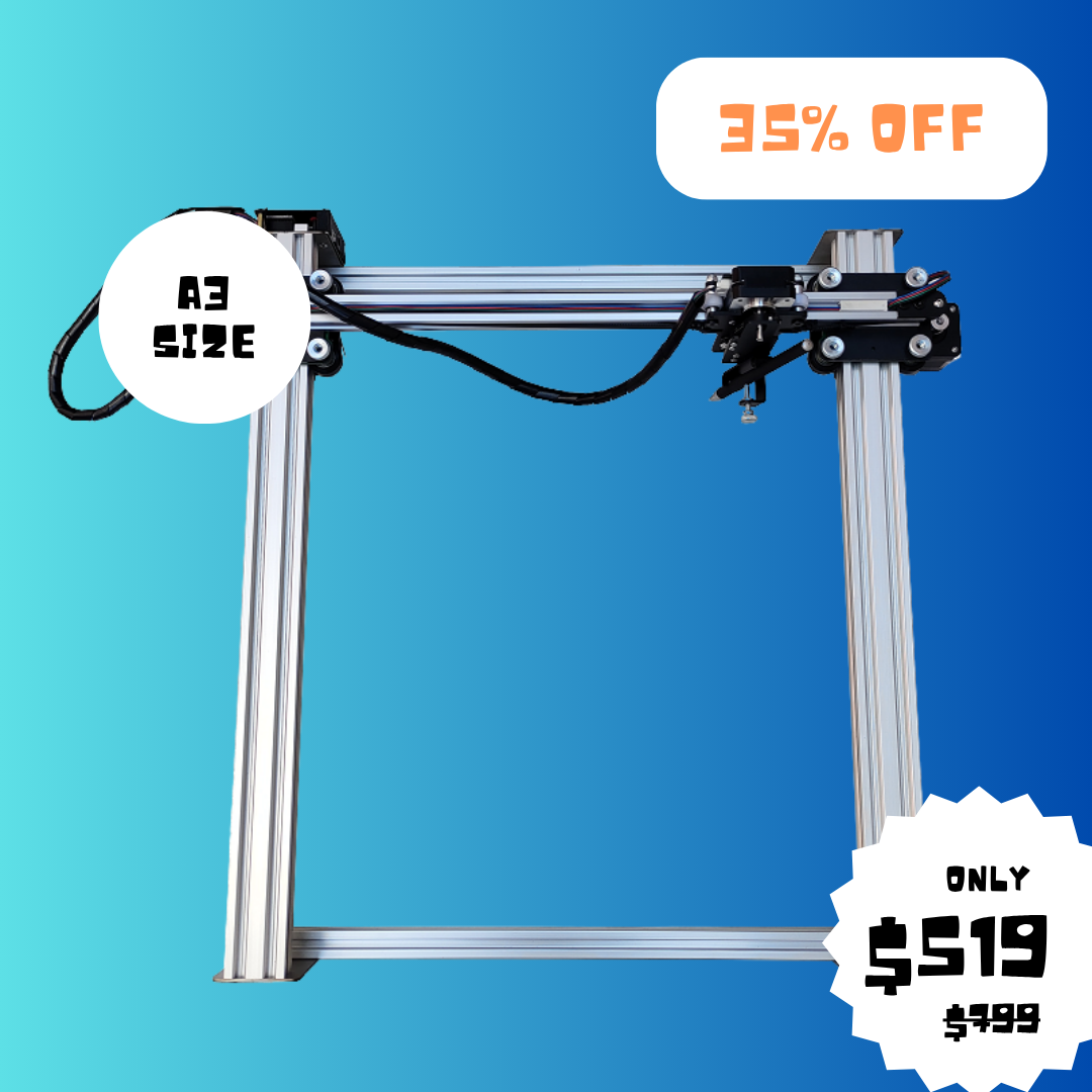 iDraw H A3 Stift-Plotter Zeichenroboter Stift-Plotter Zeichenmaschine, 300% Schneller Als Andere