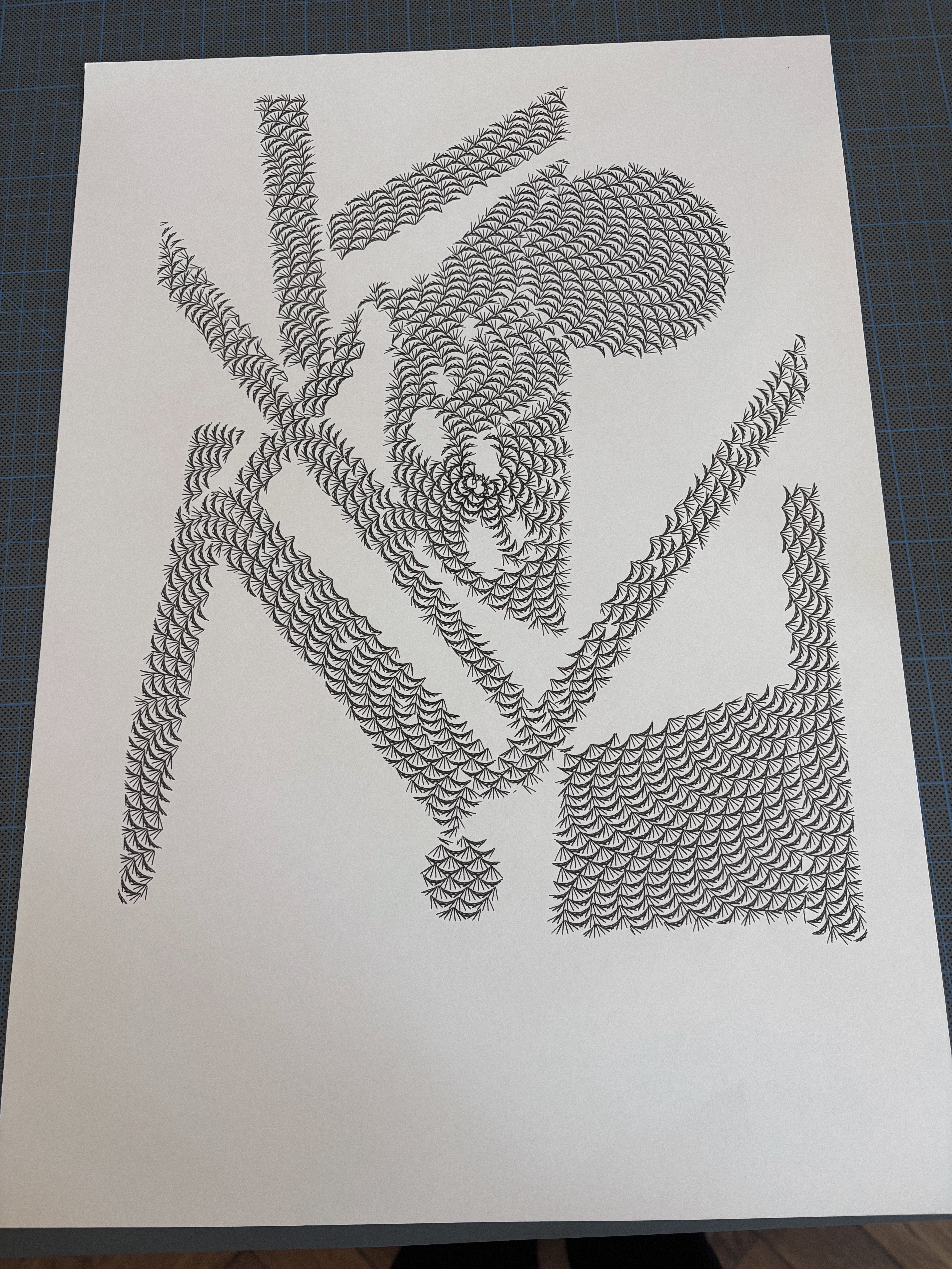 UUNA TEK ArtStation 2436 | Großformatiger Kunstplotter und Produktionssystem für generative Kunst in institutioneller Qualität (36” × 24”)