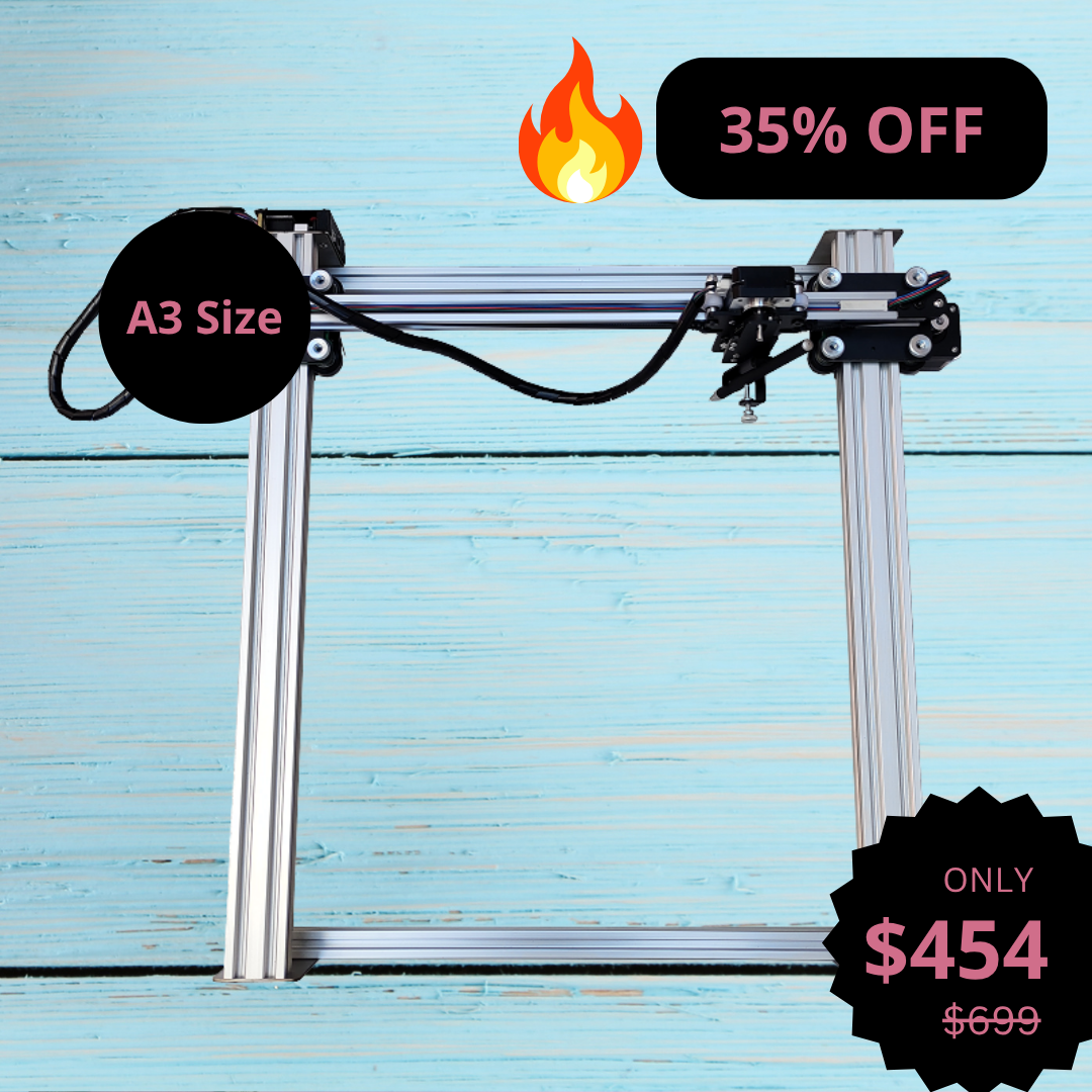 iDraw H A3 Stift-Plotter Zeichenroboter Stift-Plotter Zeichenmaschine, 300% Schneller Als Andere