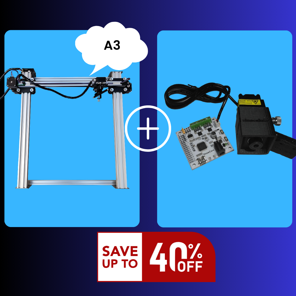 iDraw H A3+2,5W Laser-Kopf-Bundle