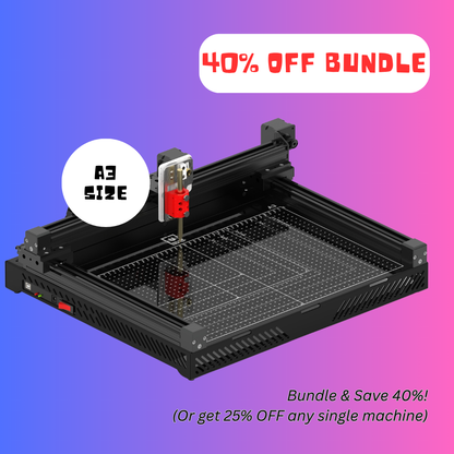 UUNA TEK 3.0 A3 Vorgefertigter Premium All-in-One Stift-Plotter Zeichenroboter mit WiFi & SD-Karte – Kompakt, Leiser, Schneller, Präziser