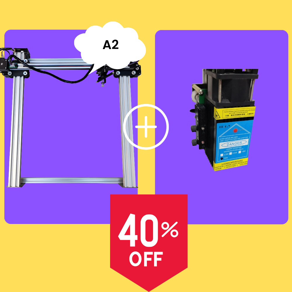 iDraw H A2+10W-Laserkopf-Bundle