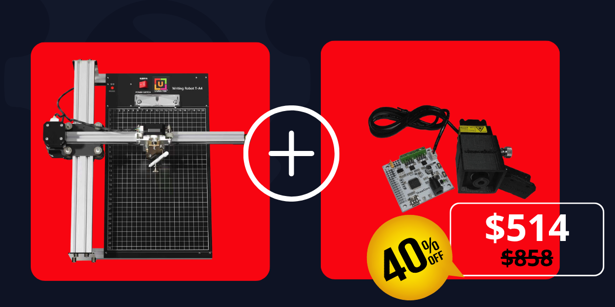 iDraw 2.0 A4+2.5W Laser-Kopf-Set