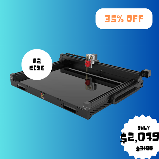 UUNA TEK 3.0 A2 Stiftplotter-Zeichenroboter – All-in-One mit WiFi & SD-Karte, mittelgroßer hochpräziser Plotter