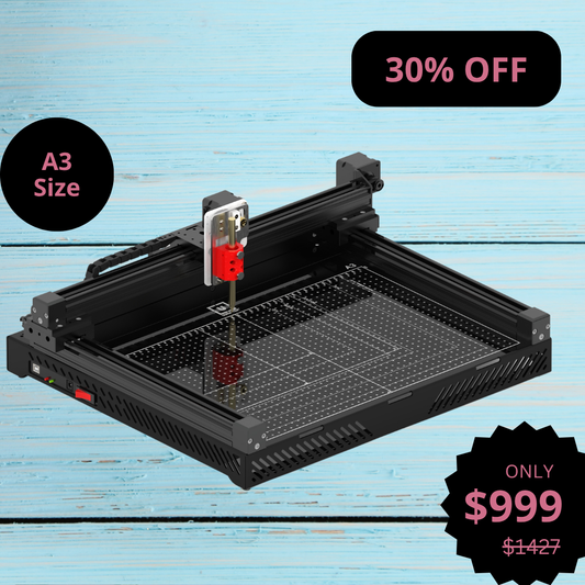 UUNA TEK 3.0 A3 Vorgefertigter Premium All-in-One Stift-Plotter Zeichenroboter mit WiFi & SD-Karte – Kompakt, Leiser, Schneller, Präziser