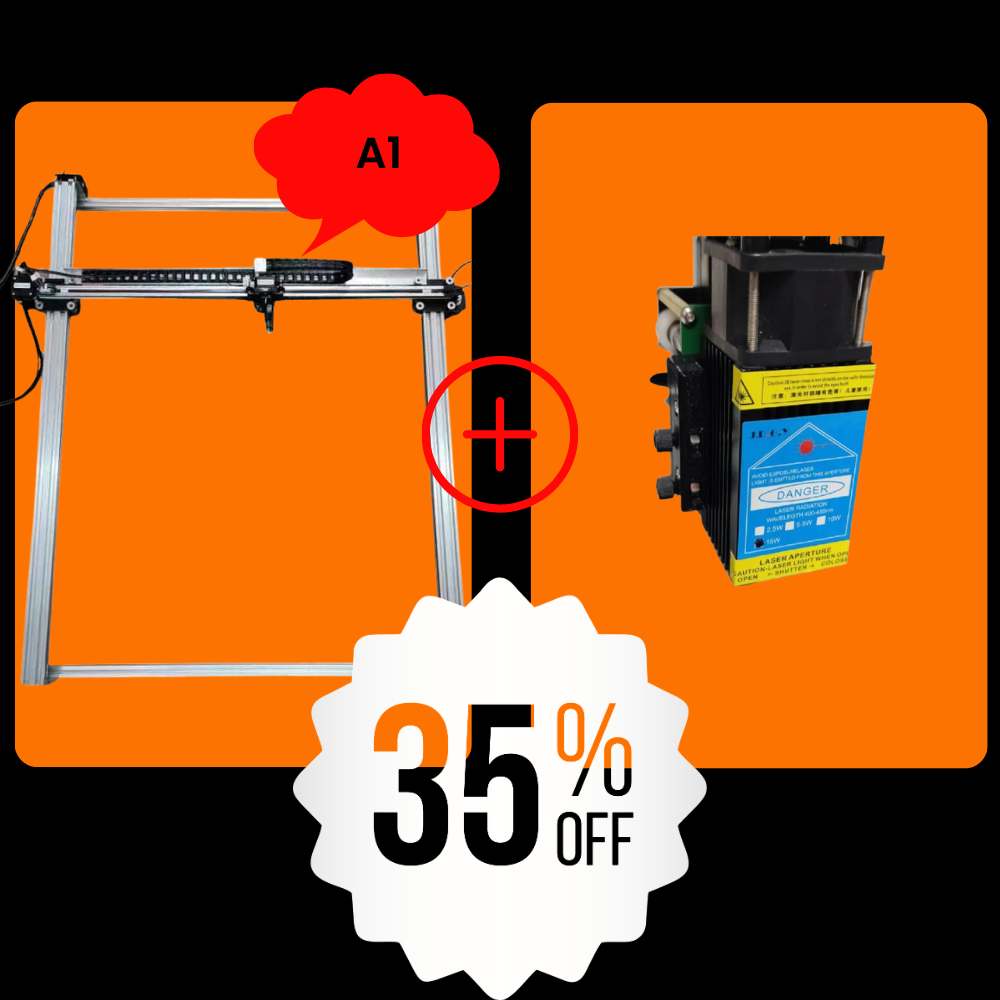 iDraw H A1+15-W-Laserkopf-Bundle