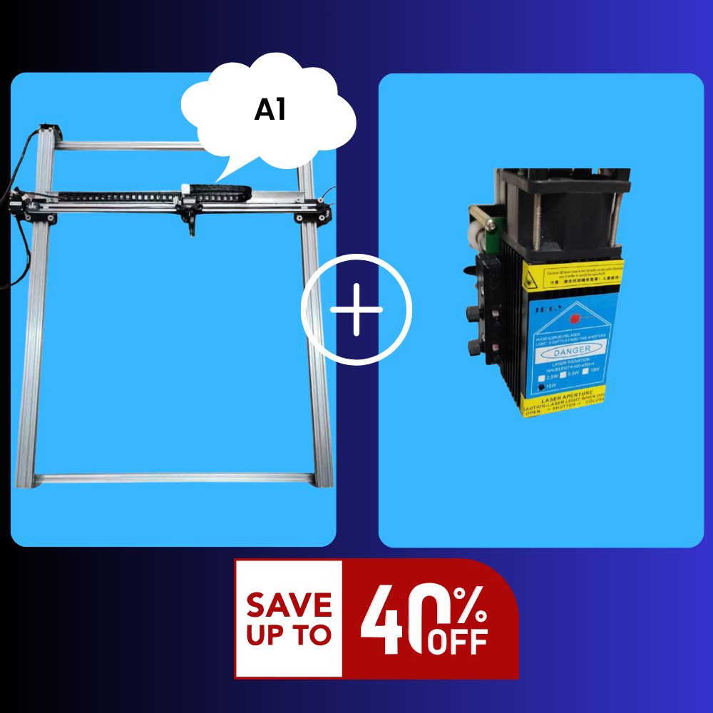 iDraw H A1+15W Laser-Kopf-Bundle