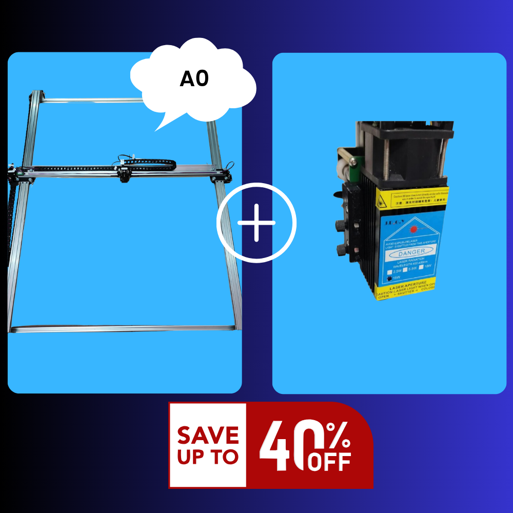 iDraw H A0+15W Laser-Kopf-Bundle