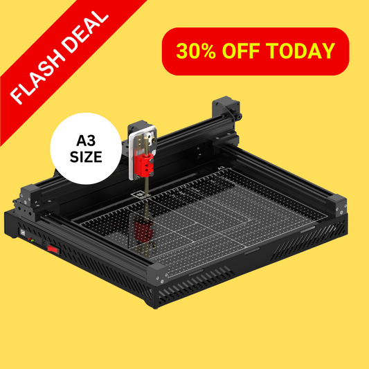 UUNA TEK 3.0 A3 Premium-All-in-One-Stiftplotter und Zeichenroboter, vormontiert, mit WLAN und SD-Karte – kompakt, leiser, schneller und präziser