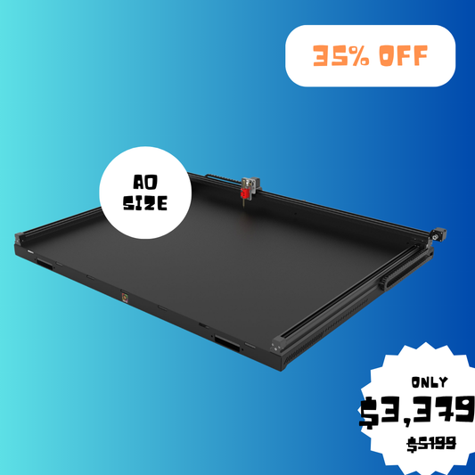 UUNA TEK 3.0 A0 Vorgefertigter Premium All-in-One Stiftplotter-Zeichenroboter mit WiFi & SD-Karte – Extra-Großformat, leiser, schneller, präziser