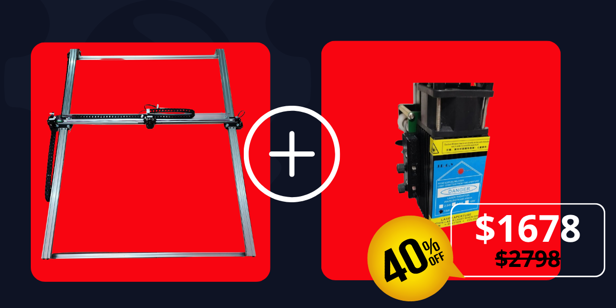 iDraw H A0+15W Laser-Kopf-Bundle