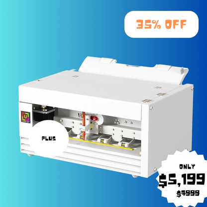 UUNA TEK® iAuto Plus - Handschreibmaschine mit Zuführer/Automatische Unterschriftenmaschine/Handschreibmaschine für Briefe/Automatische Schreibmaschine, schreibt bis zu 210 Briefe, 80 Umschläge pro Ladung