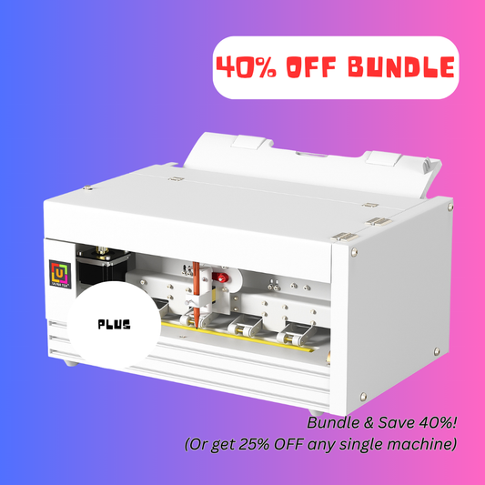 UUNA TEK® iAuto Plus - Handschreibmaschine mit Zuführer/Automatische Unterschriftenmaschine/Handschreibmaschine für Briefe/Automatische Schreibmaschine, schreibt bis zu 210 Briefe, 80 Umschläge pro Ladung