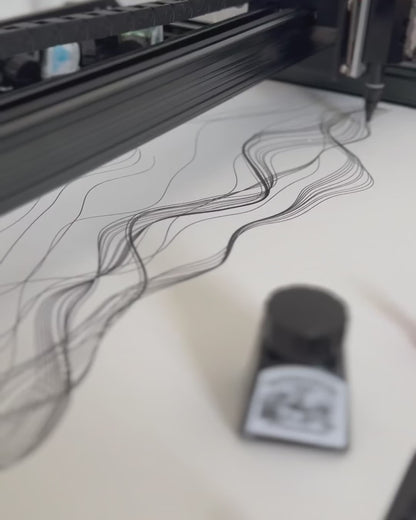 UUNA TEK 3.0 A2 Stiftplotter-Zeichenroboter – All-in-One mit WiFi & SD-Karte, mittelgroßer hochpräziser Plotter