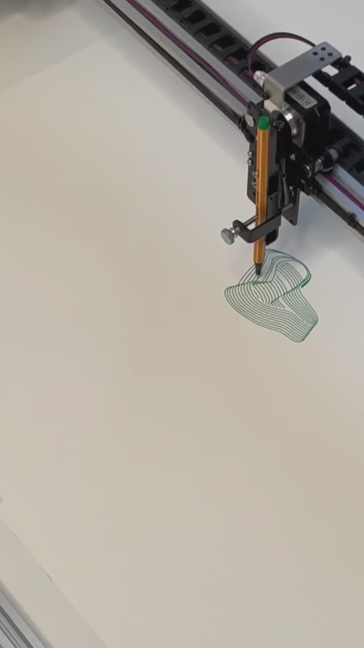 UUNA TEK® iDraw 2.0 - A4 Größe Zeichenroboter Zeichenmaschine, Bester Einsteiger-Stift-Plotter