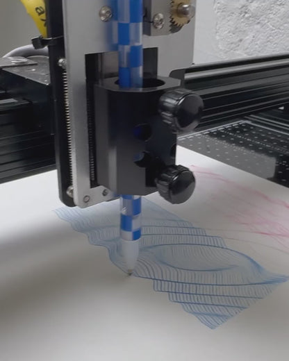 UUNA TEK 3.0 A2 Stiftplotter-Zeichenroboter – All-in-One mit WiFi & SD-Karte, mittelgroßer hochpräziser Plotter