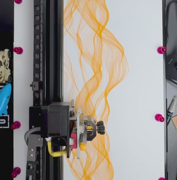 UUNA TEK 3.0 A3 Vorgefertigter Premium All-in-One Stift-Plotter Zeichenroboter mit WiFi & SD-Karte – Kompakt, Leiser, Schneller, Präziser