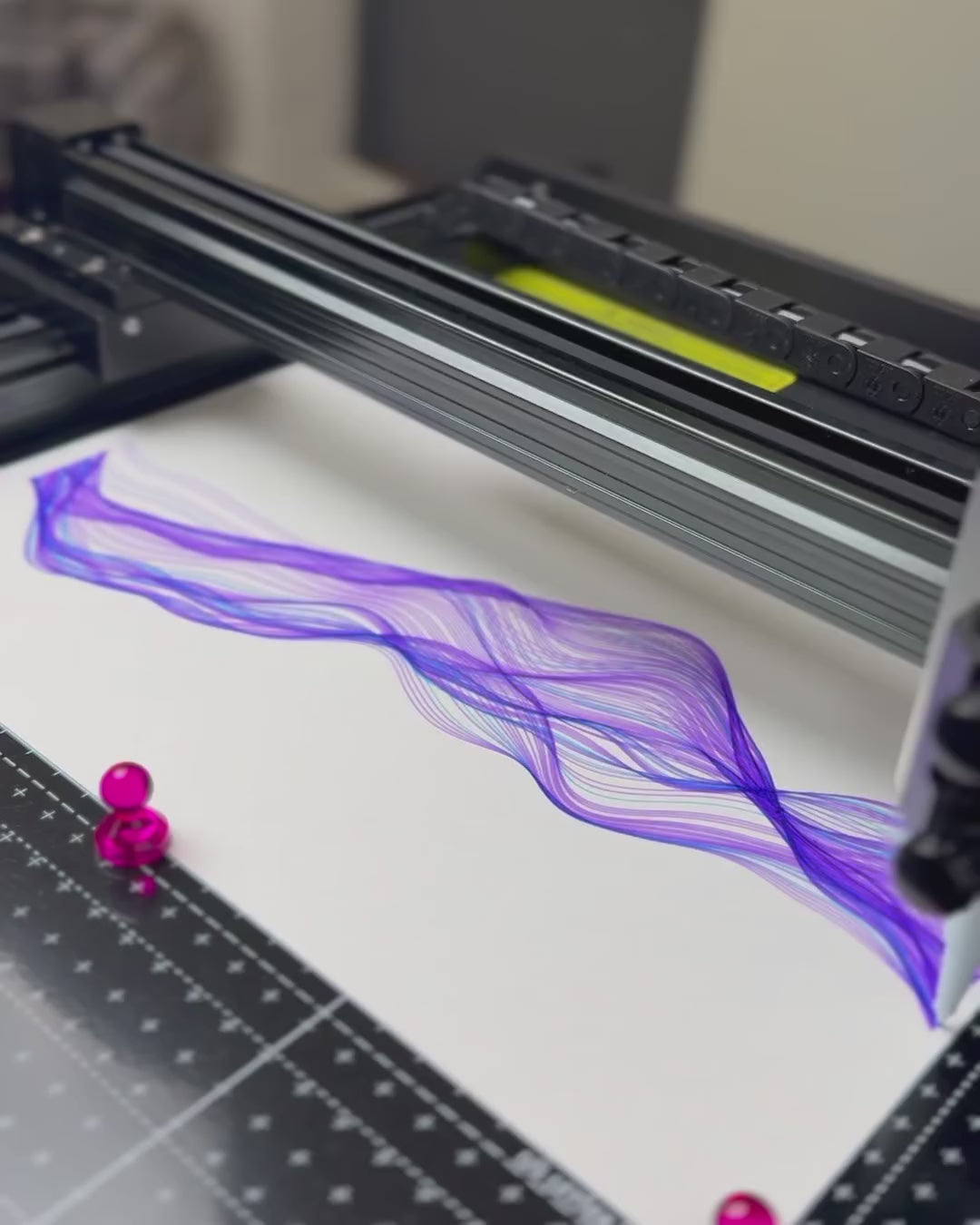 UUNA TEK 3.0 A3 Vorgefertigter Premium All-in-One Stift-Plotter Zeichenroboter mit WiFi & SD-Karte – Kompakt, Leiser, Schneller, Präziser