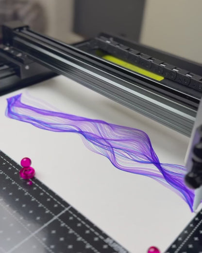 UUNA TEK 3.0 A3 Vorgefertigter Premium All-in-One Stift-Plotter Zeichenroboter mit WiFi & SD-Karte – Kompakt, Leiser, Schneller, Präziser