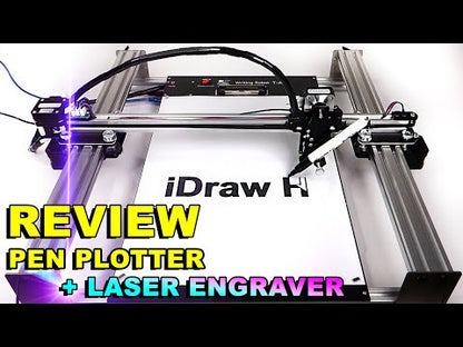 Geöffneter iDraw H A3 Stiftplotter Zeichenroboter Stiftplotter Zeichenmaschine Schreibmaschine Unterschriftenmaschine| UUNA TEK